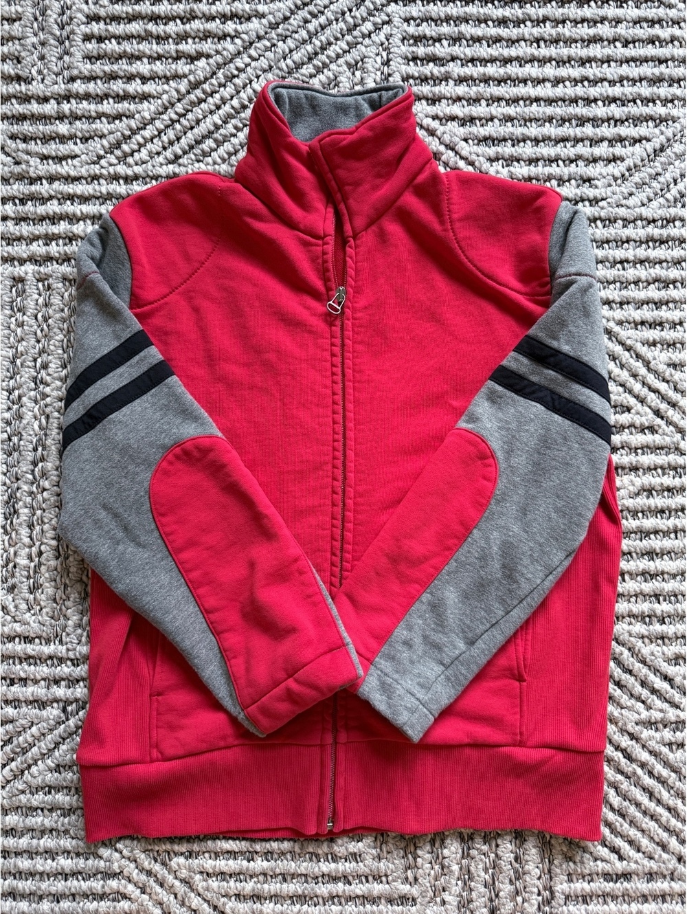 Hugo Boss women’s vintage full-zip colorblock track jacket size S